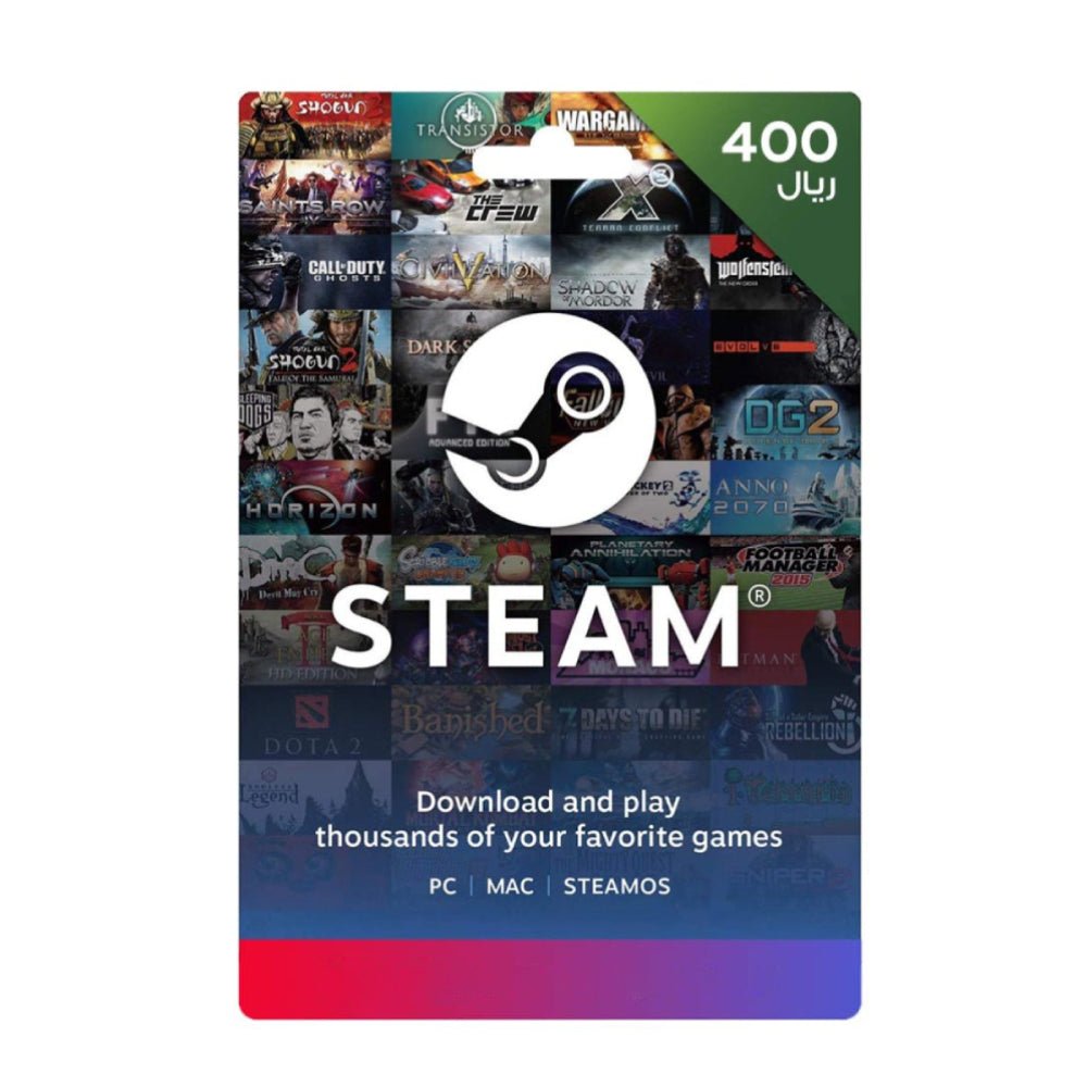 Steam Wallets QAR 400 Steam Wallets QAR 400