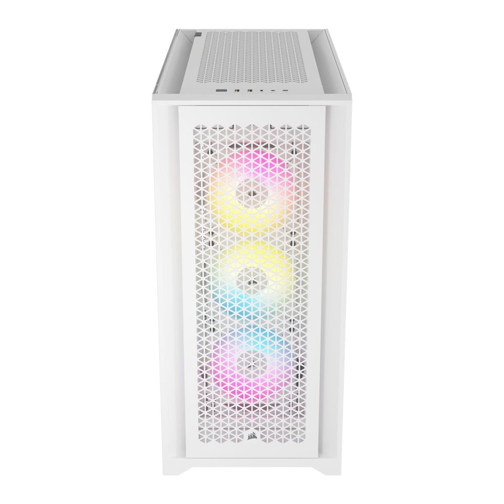 Corsair 5000D AIRFLOW Tempered Glass Mid-Tower ATX PC Case - White - صندوق - Store 974 | ستور ٩٧٤