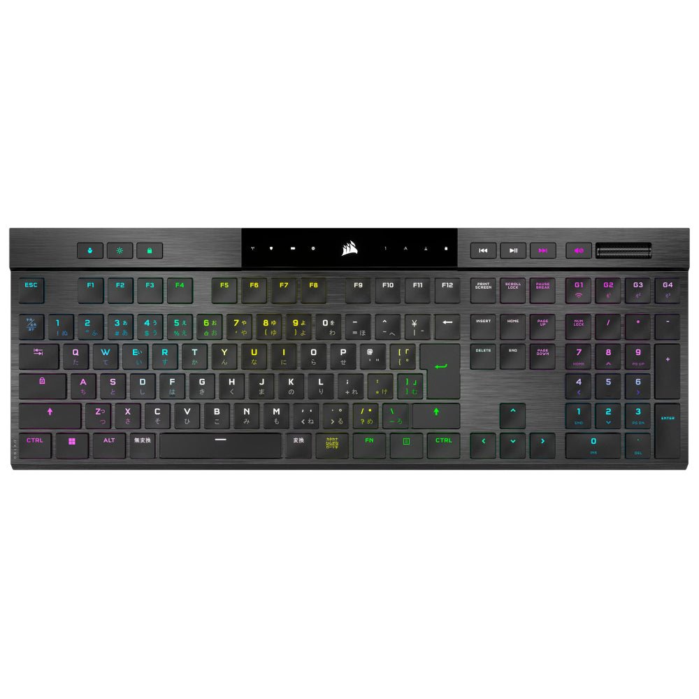 Corsair K100 Air Wireless RGB Ultra-Thin Mechanical Gaming Keyboard - Cherry MX Ultra Low Profile Tactile - لوحة مفاتيح - Store 974 | ستور ٩٧٤