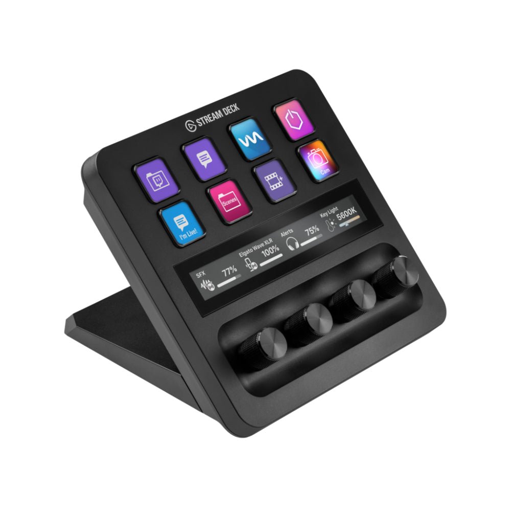 Elgato Stream Deck + - أسود - ستريمنج Elgato Stream Deck + - أسود - ستريمنج