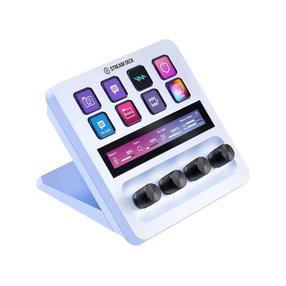 Elgato Stream Deck + - White - Striemnج Elgato Stream Deck + - White - Striemnج