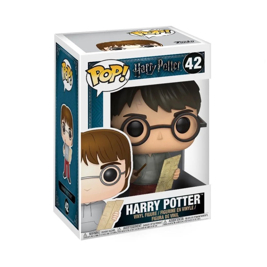 Funko Pop! Movies: Harry Potter - Harry w/ Marauders Map #42 - دمية - Store 974 | ستور ٩٧٤