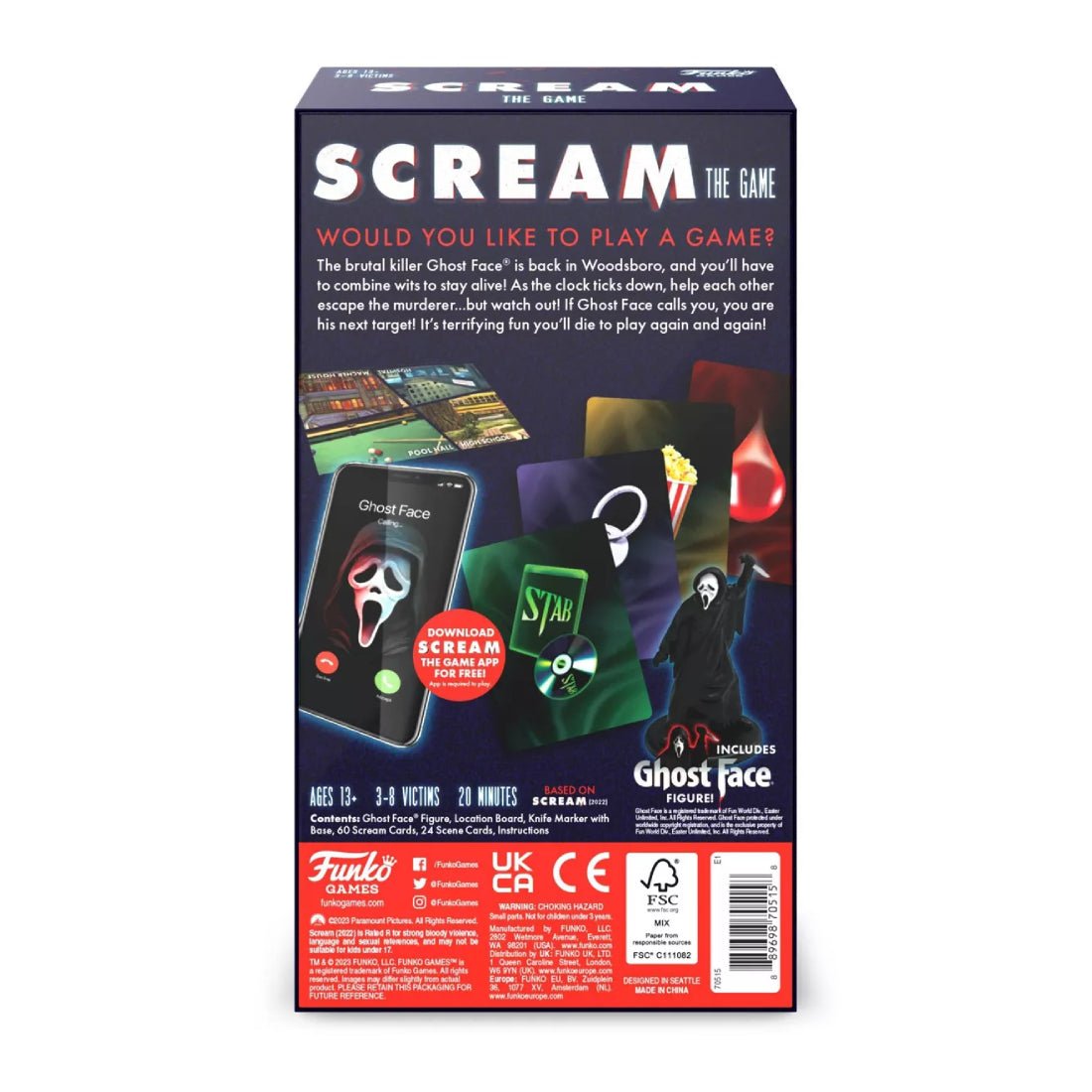 Funko Games! Movies: Scream Party Game - لعبة - Store 974 | ستور ٩٧٤