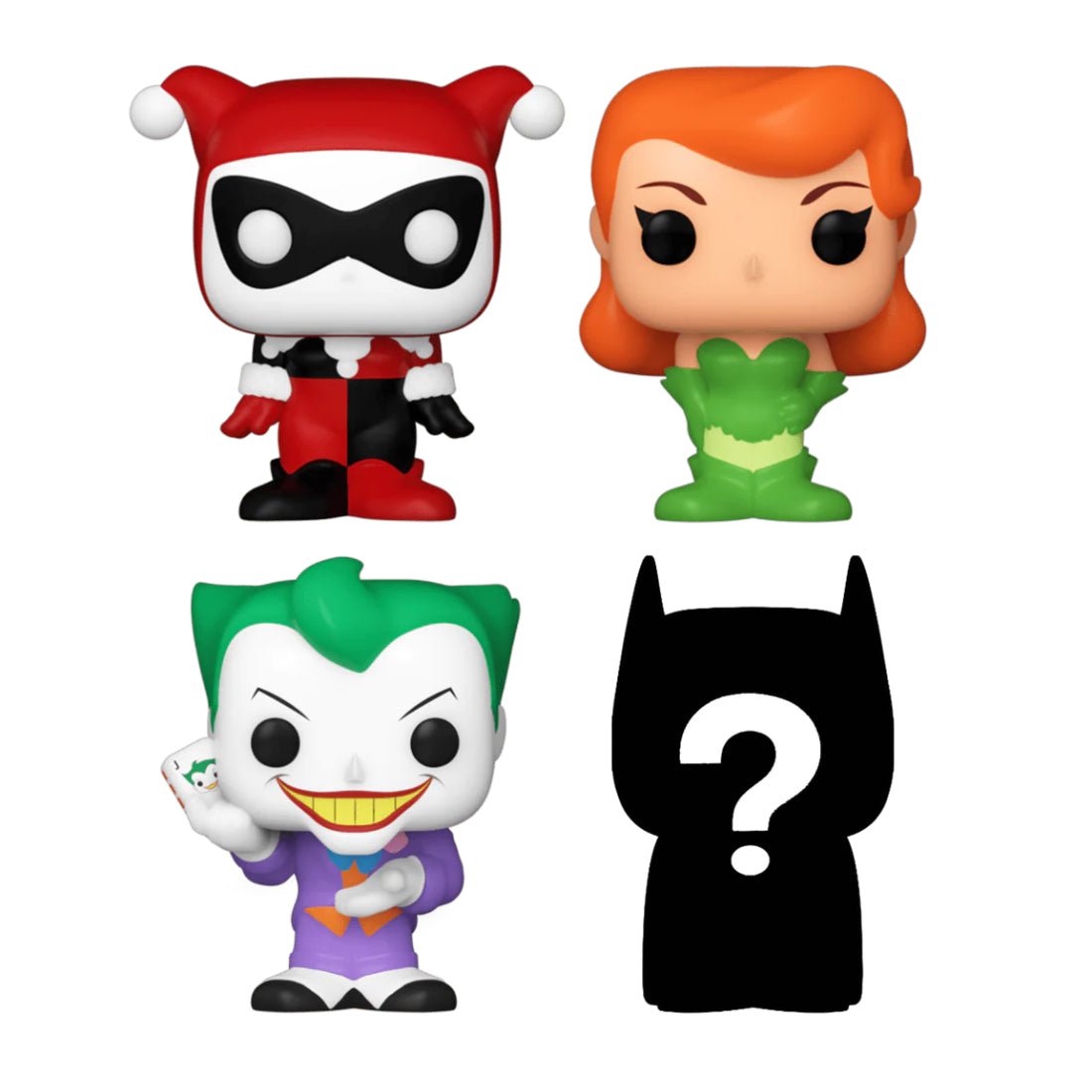 Funko Bitty Pop! Heroes: DC - Harley Quinn 4 Pack - دمية - Store 974 | ستور ٩٧٤