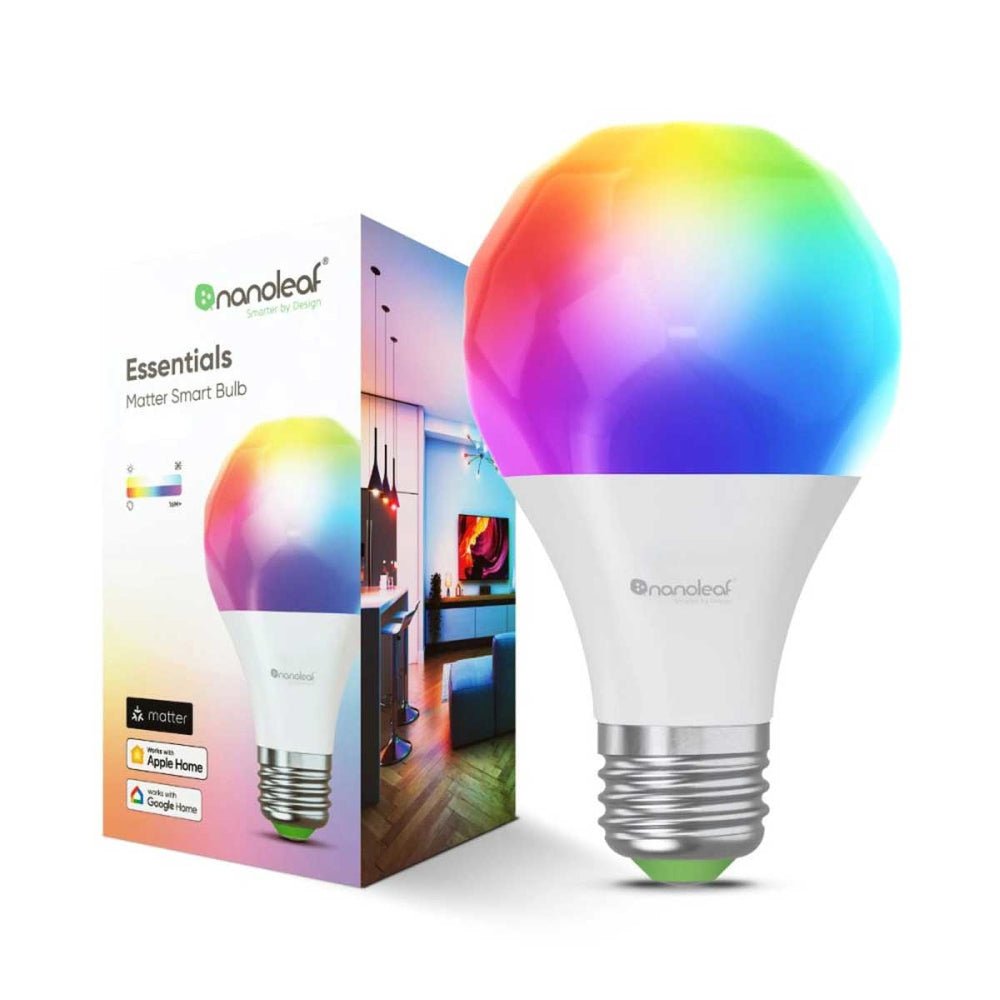 Nanoleaf Essentials Smart A60 Bulb E27 - Matter Compatible - إضاءة - Store 974 | ستور ٩٧٤
