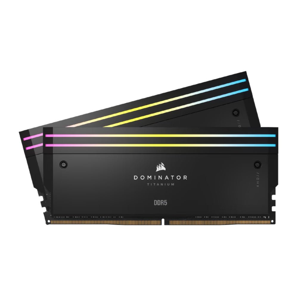 Corsair Dominator Titanium First Edition 48GB (2x24GB) DDR5 7200MT/s CL36 Memory Kit - Black - الذاكرة العشوائية - Store 974 | ستور ٩٧٤