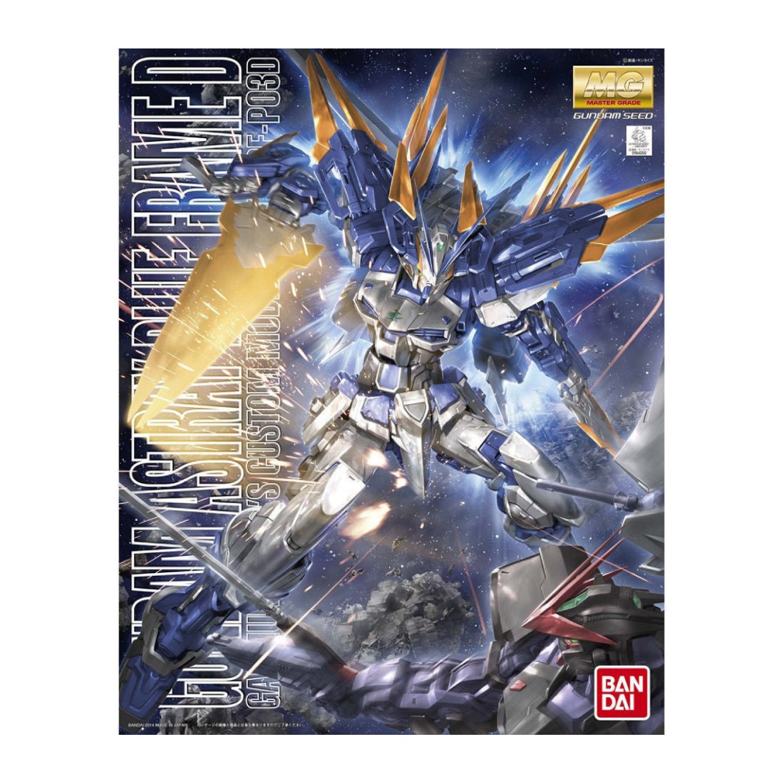Bandai Hobby MG Gundam Astray Blue Frame D Action Figure - مجسم Bandai Hobby MG Gundam Astray Blue Frame D Action Figure - مجسم