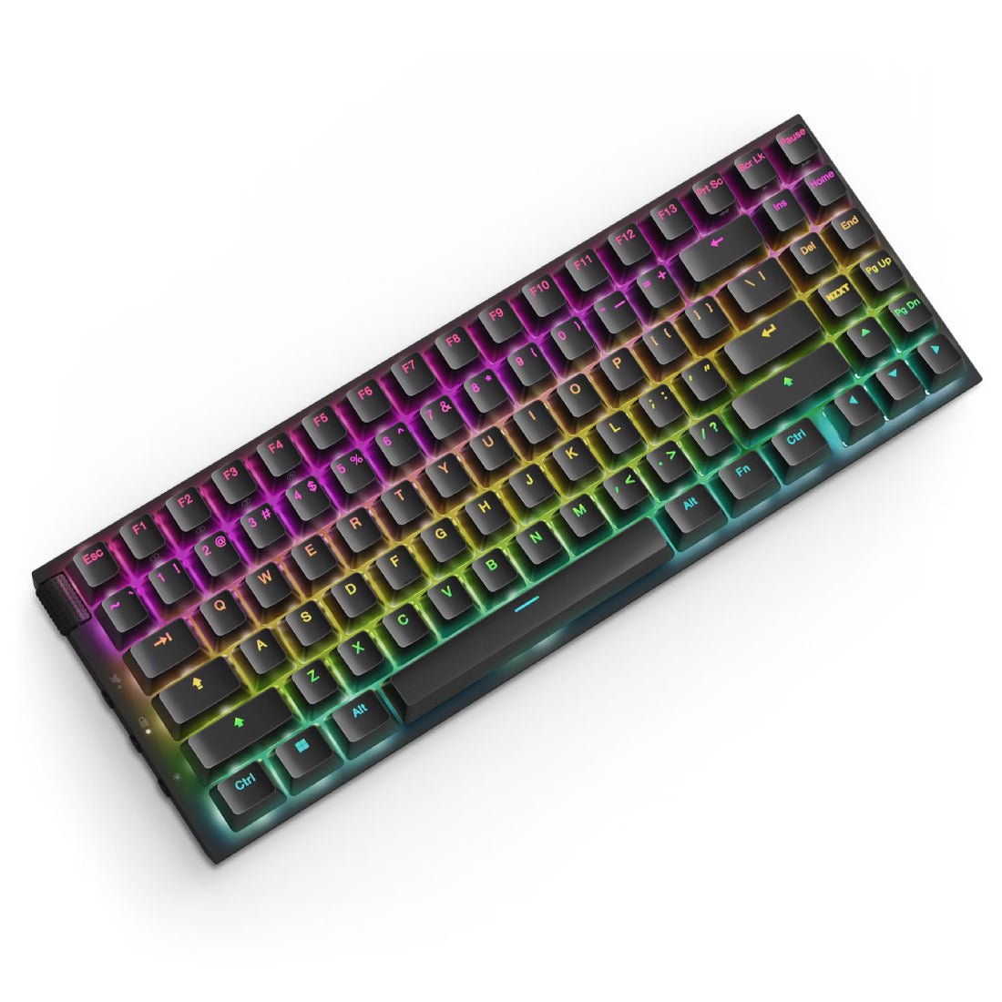 وظيفة NZXT 2 MINITKL RGB لوحة مفاتيح ألعاب ميكانيكية سلك وظيفة NZXT 2 MINITKL RGB لوحة مفاتيح ألعاب ميكانيكية سلك