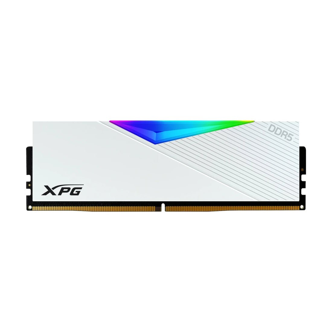 Adata XPG Lancer 16GB DDR5 7200Mhz RGB RAM - White - الذاكرة العشوائية - Store 974 | ستور ٩٧٤