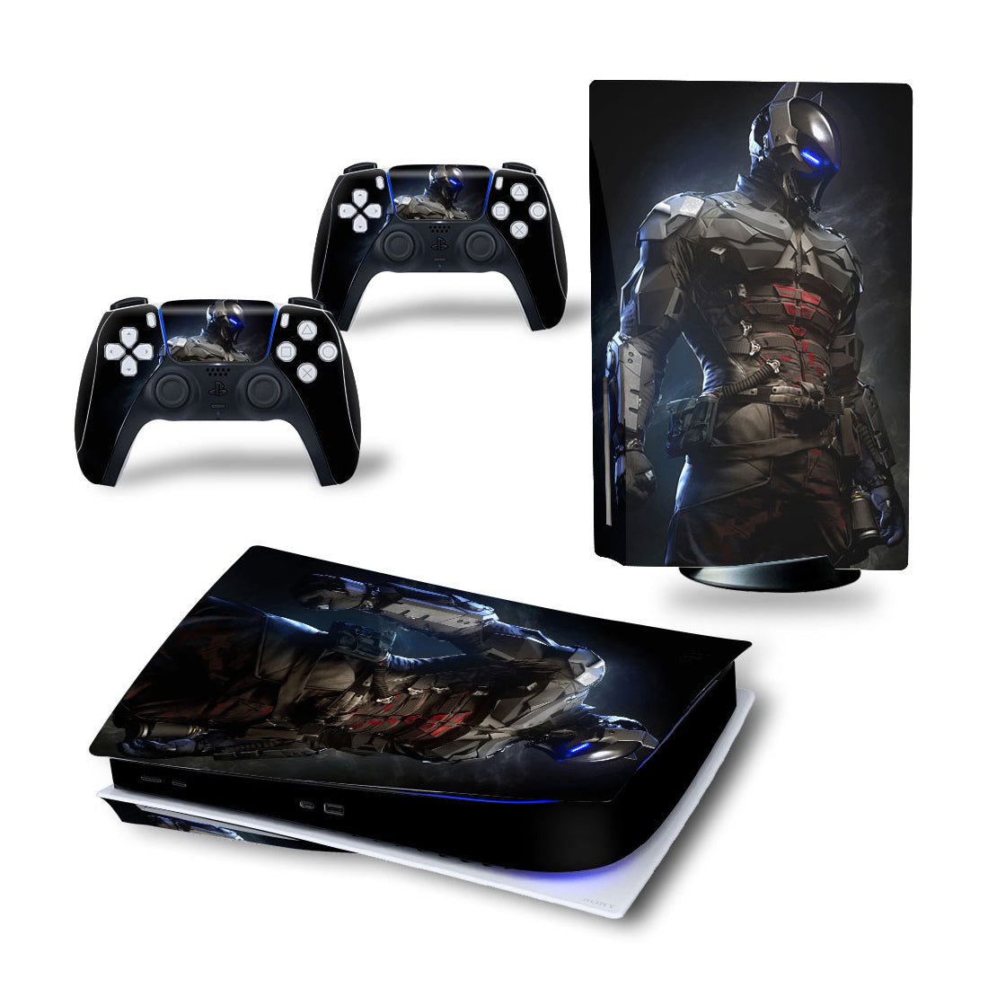 Skull Crusher PlayStation 5 Skin Stickers - Dark Night - ملصق Skull Crusher PlayStation 5 Skin Stickers - Dark Night - ملصق