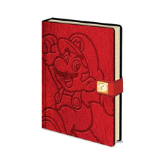 Super Mario - Jump Premium A5 Notebook - دفتر