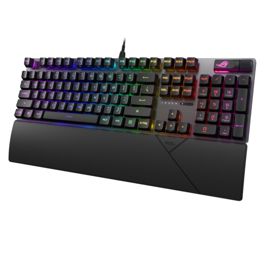 Asus ROG Strix Scope II RX Full Wired Keyboard - Red Switches - لوحة مفاتيح - Store 974 | ستور ٩٧٤