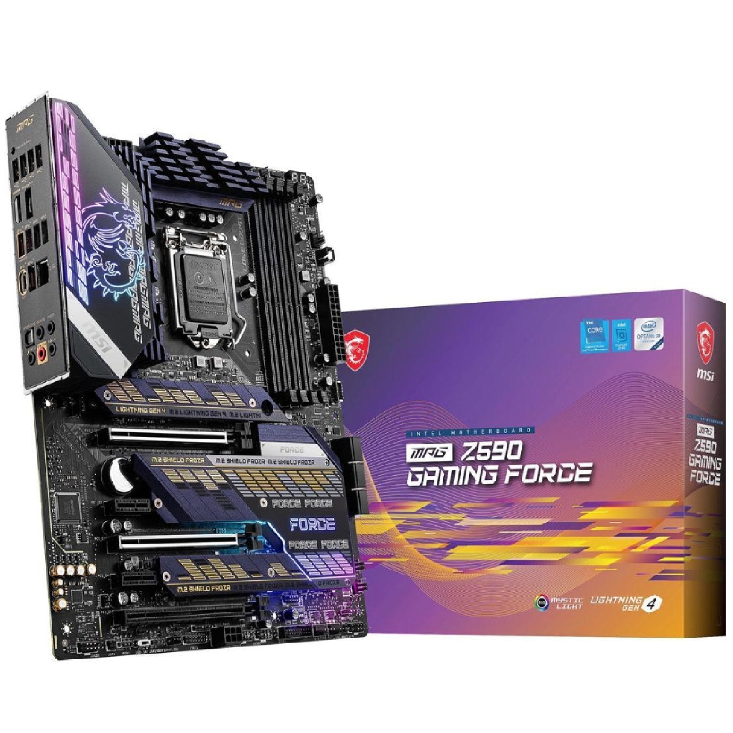 MSI MPG Z590 Gaming Force Motherboard - Store 974 | ستور ٩٧٤