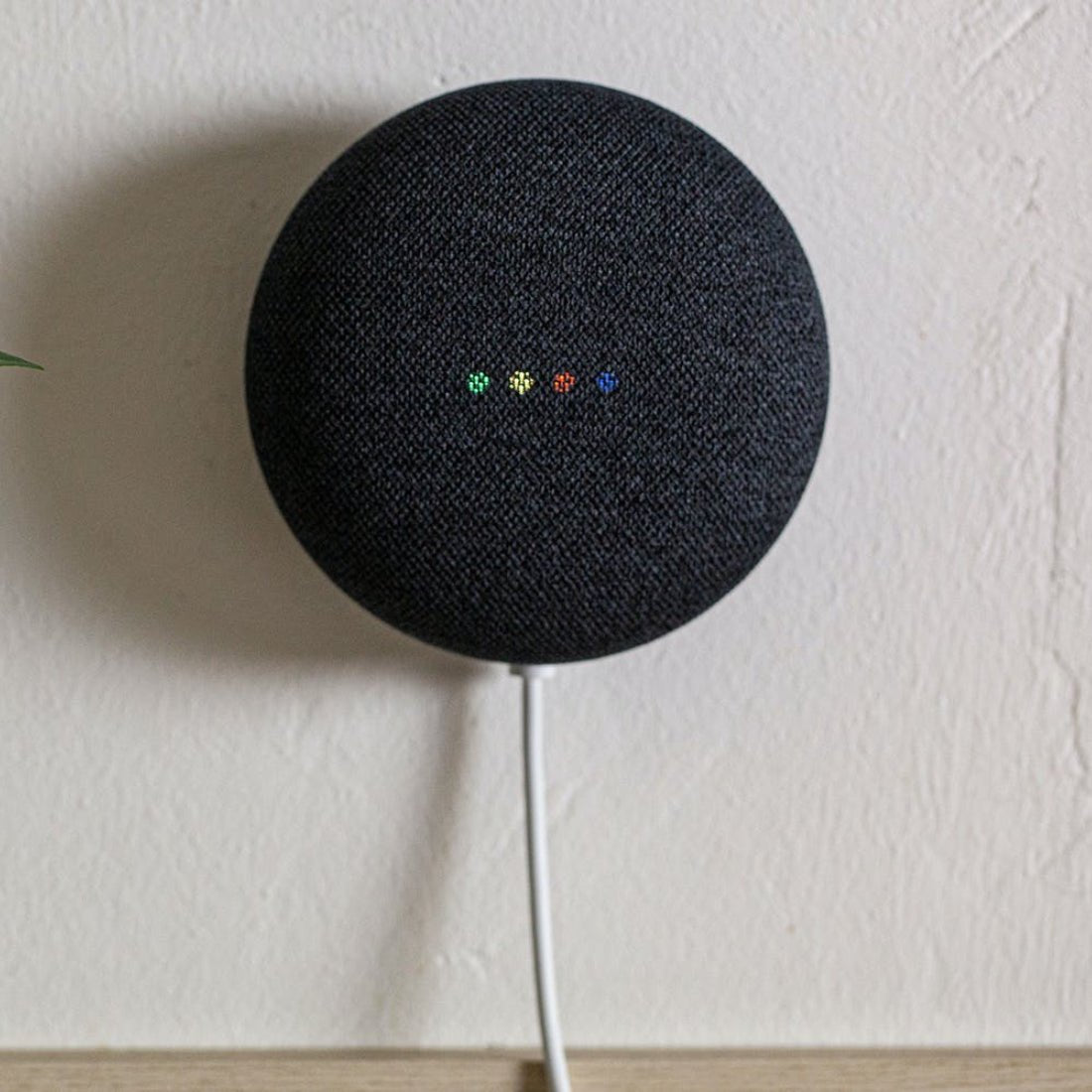 Google Nest Mini 2nd Gen Smart Speaker - Charcoal - مكبر صوت - Store 974 | ستور ٩٧٤