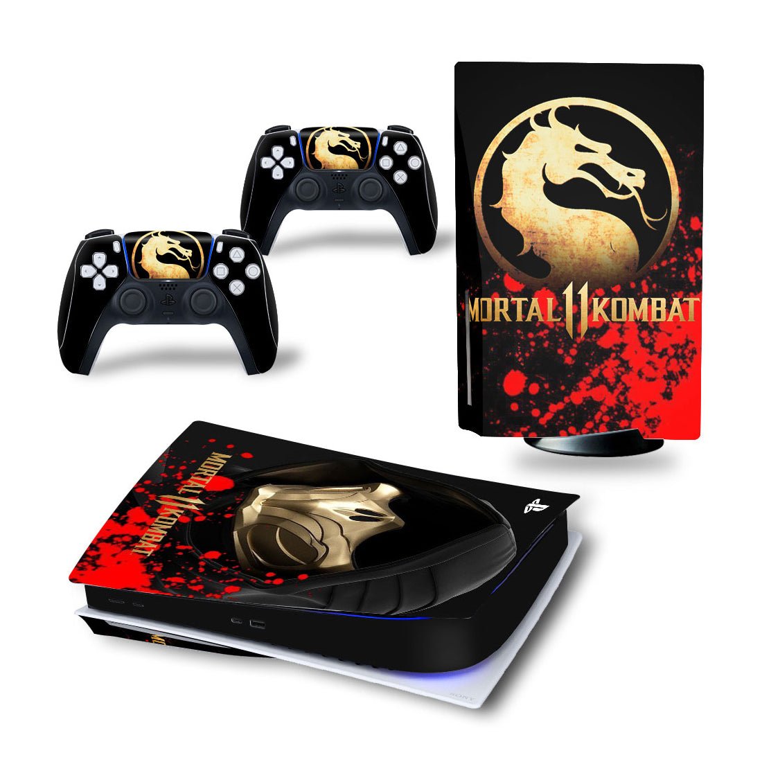 Skull Crusher PlayStation 5 Skin Stickers - Mortal Kombat - ملصق Skull Crusher PlayStation 5 Skin Stickers - Mortal Kombat - ملصق