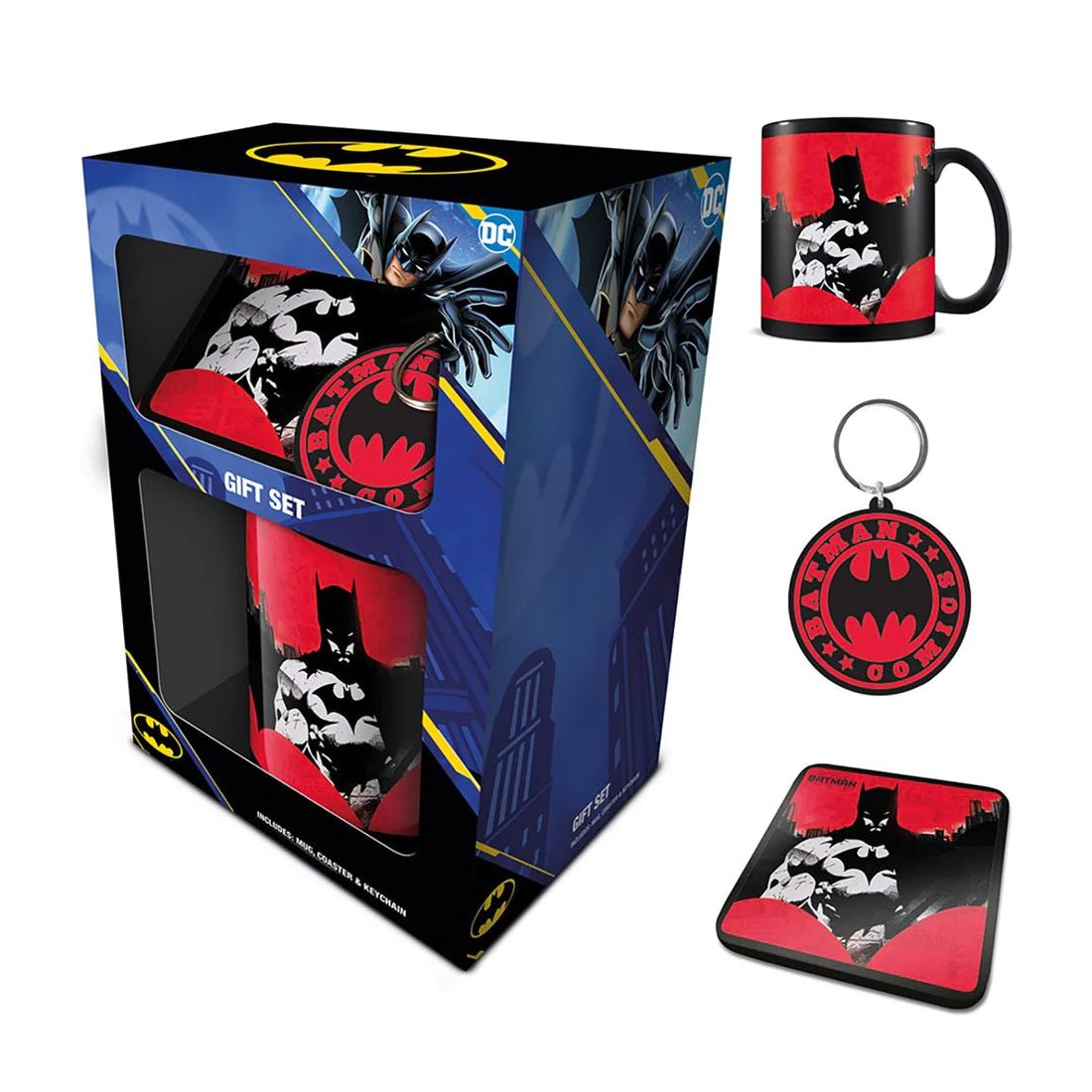 The Batman (Red) Gift Set - أكسسوار - Store 974 | ستور ٩٧٤