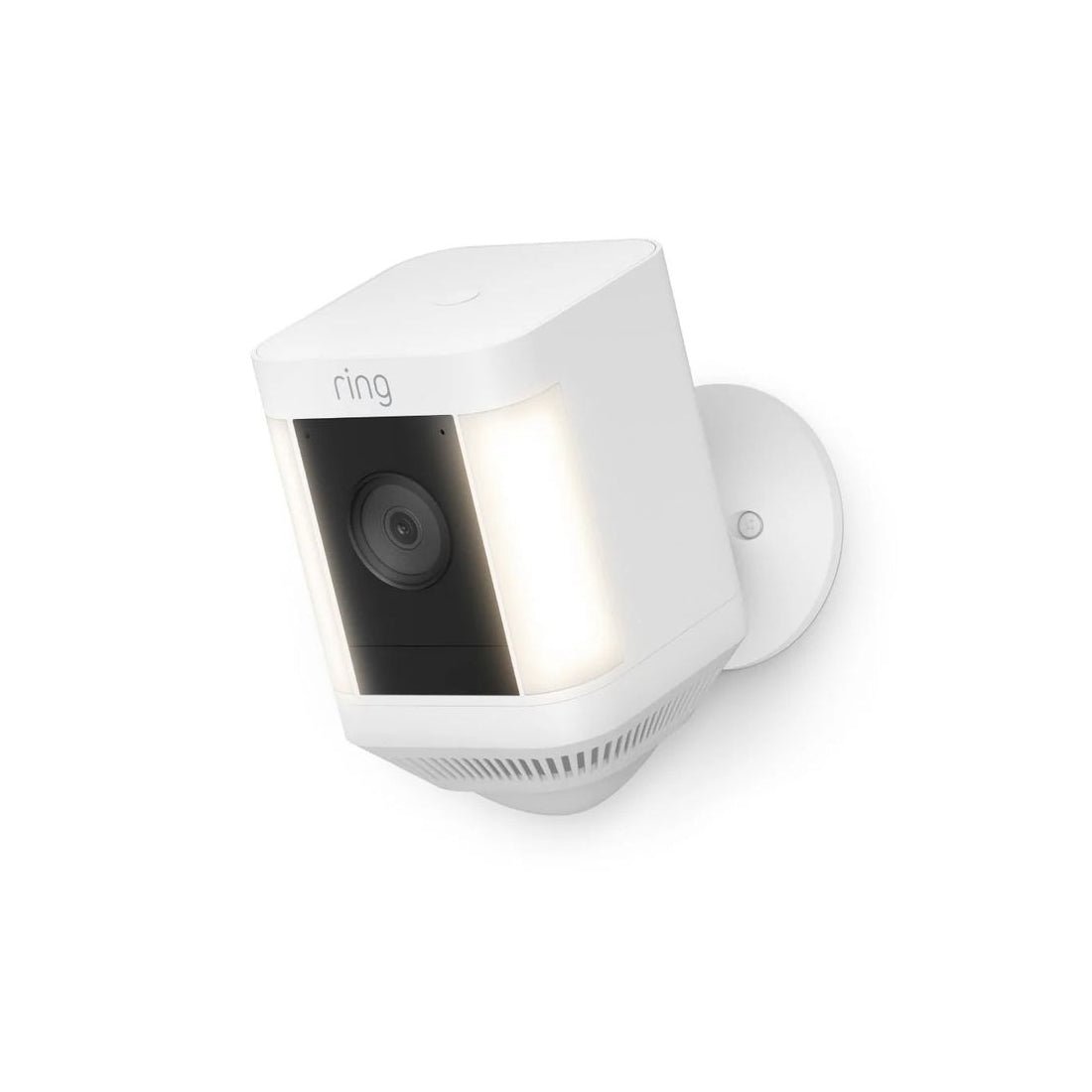 Ring Spotlight Security Camera Plus (Battery) - White - كاميرا مراقبة - Store 974 | ستور ٩٧٤