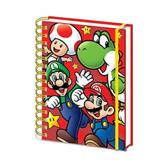 Super Mario - Run A5 Wiro Notebook - دفتر