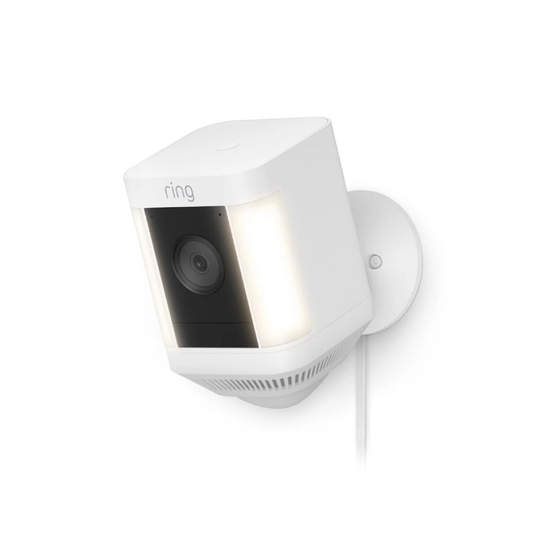 Ring Spotlight Security Camera Plus (Plug-in) - White - كاميرا مراقبة - Store 974 | ستور ٩٧٤