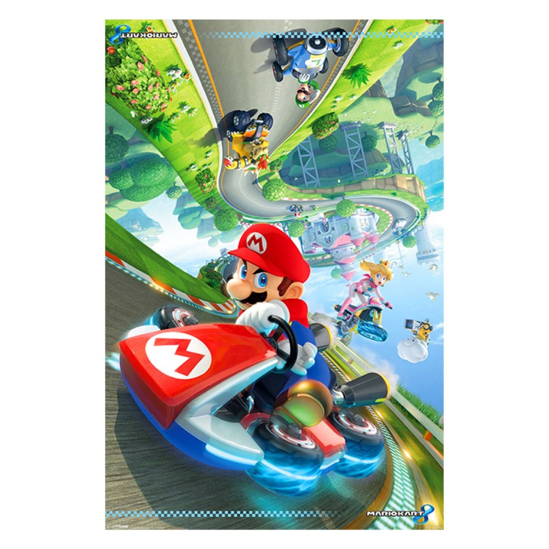 Super Mario - ملصق Mario Kart 8 Maxi غير المؤلف Super Mario - ملصق Mario Kart 8 Maxi غير المؤلف