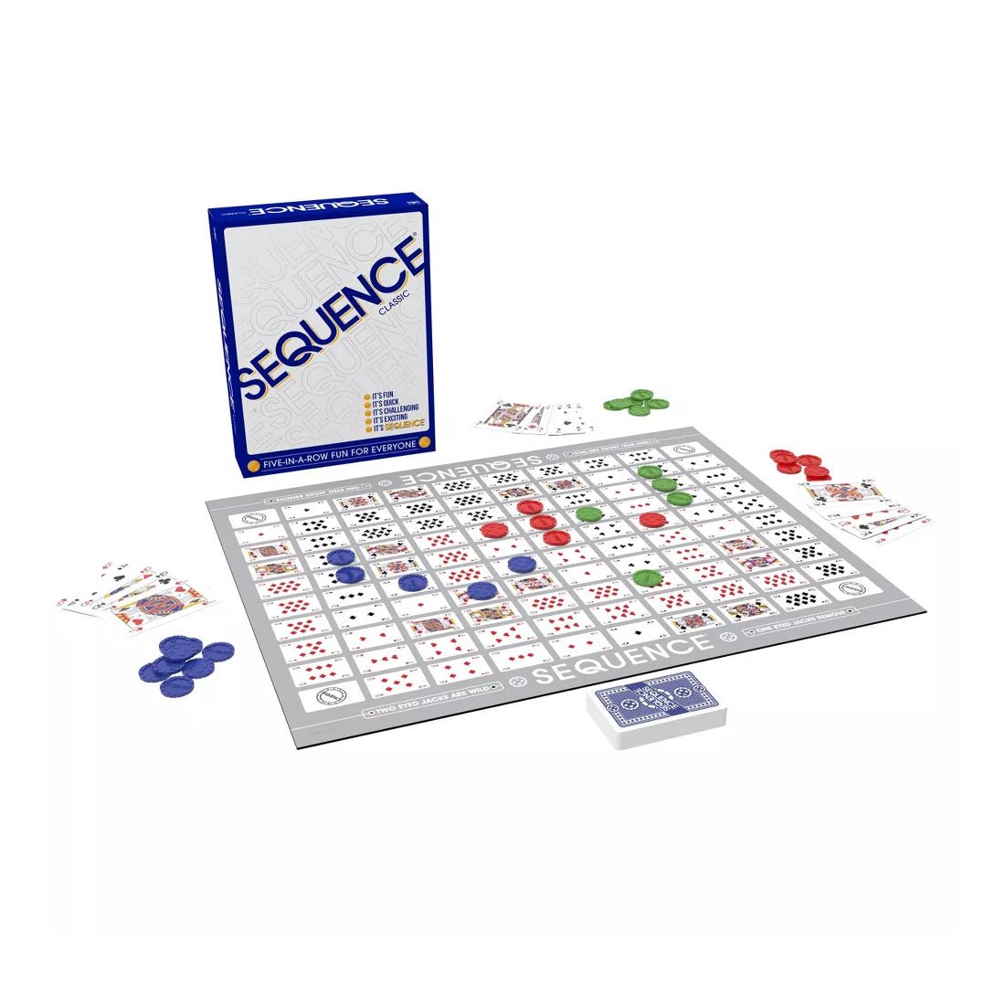 Majlis Shabab Jax SEQUENCE Board Game - لعبة - Store 974 | ستور ٩٧٤