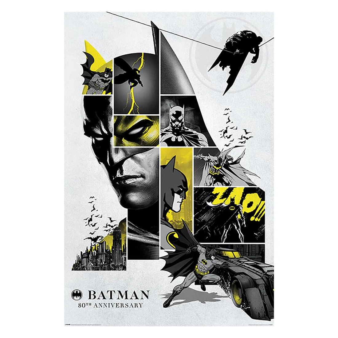 Batman 80th Anniversary Maxi Poster - أكسسوار - Store 974 | ستور ٩٧٤