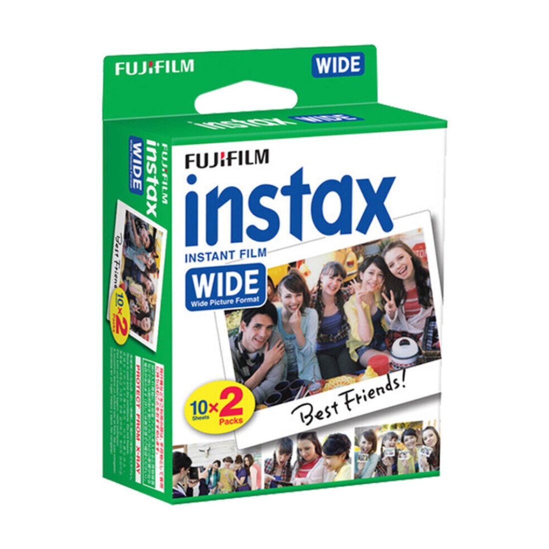 Fujifilm Instax Wide Film 2 Packs of 10 Sheets - أوراق طباعة - Store 974 | ستور ٩٧٤