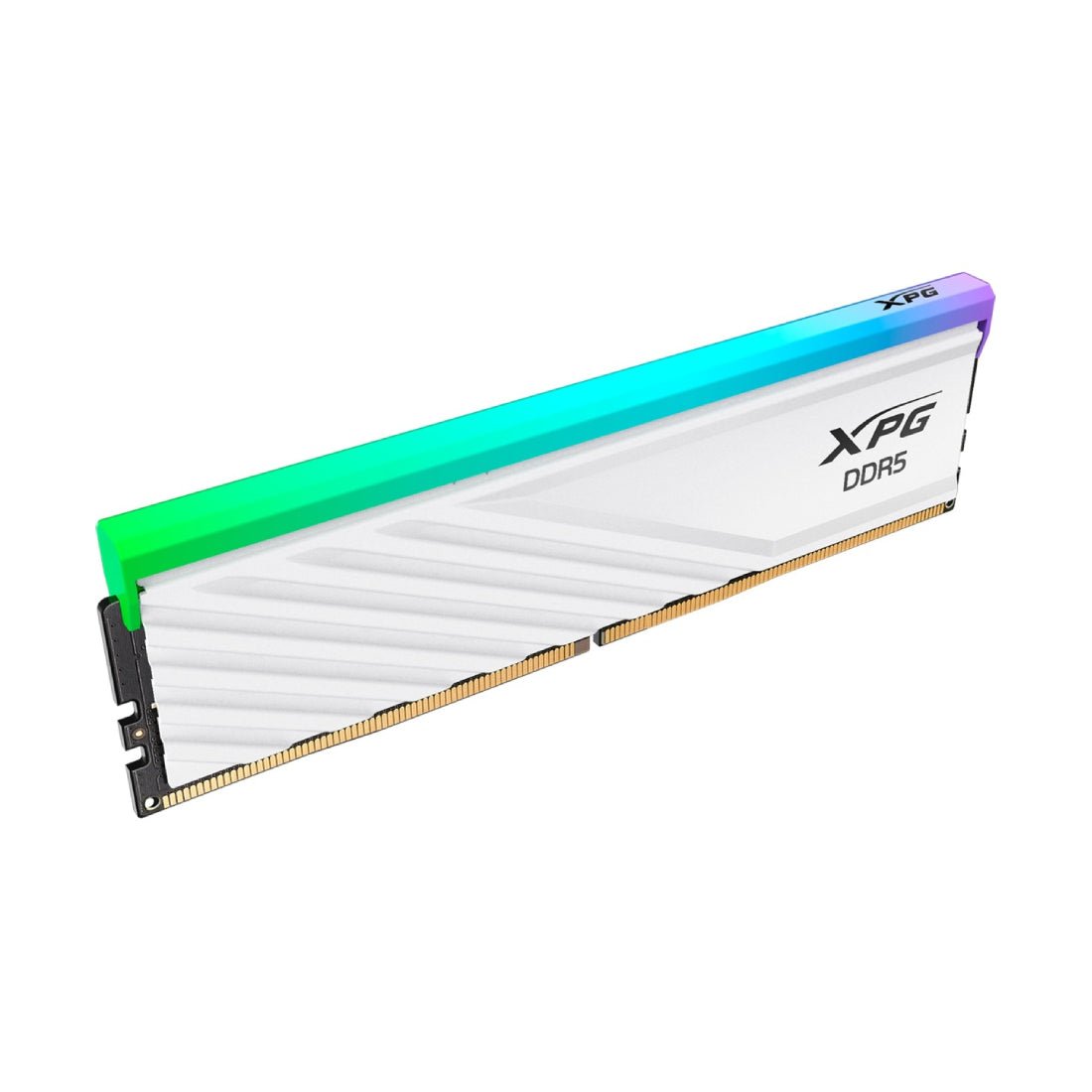 Adata XPG Lancer Blade 16GB DDR5 6400Mhz RGB RAM - White - الذاكرة العشوائية - Store 974 | ستور ٩٧٤