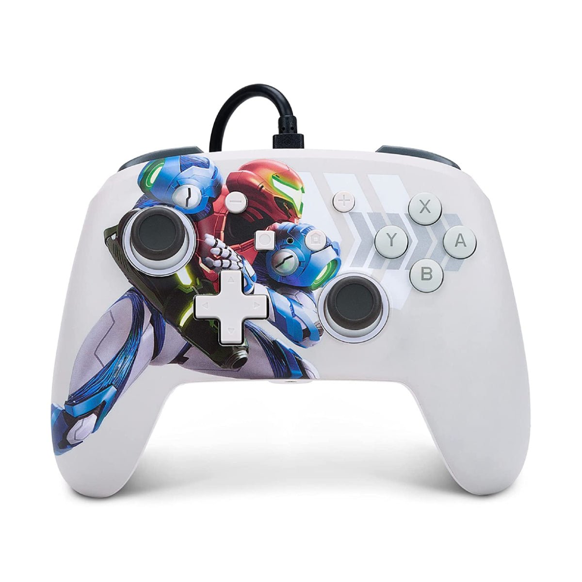 PowerA NSW Enhanced Wired Controller - Metroid Dread - وحدة تحكم لاسلكية PowerA NSW Enhanced Wired Controller - Metroid Dread - وحدة تحكم لاسلكية