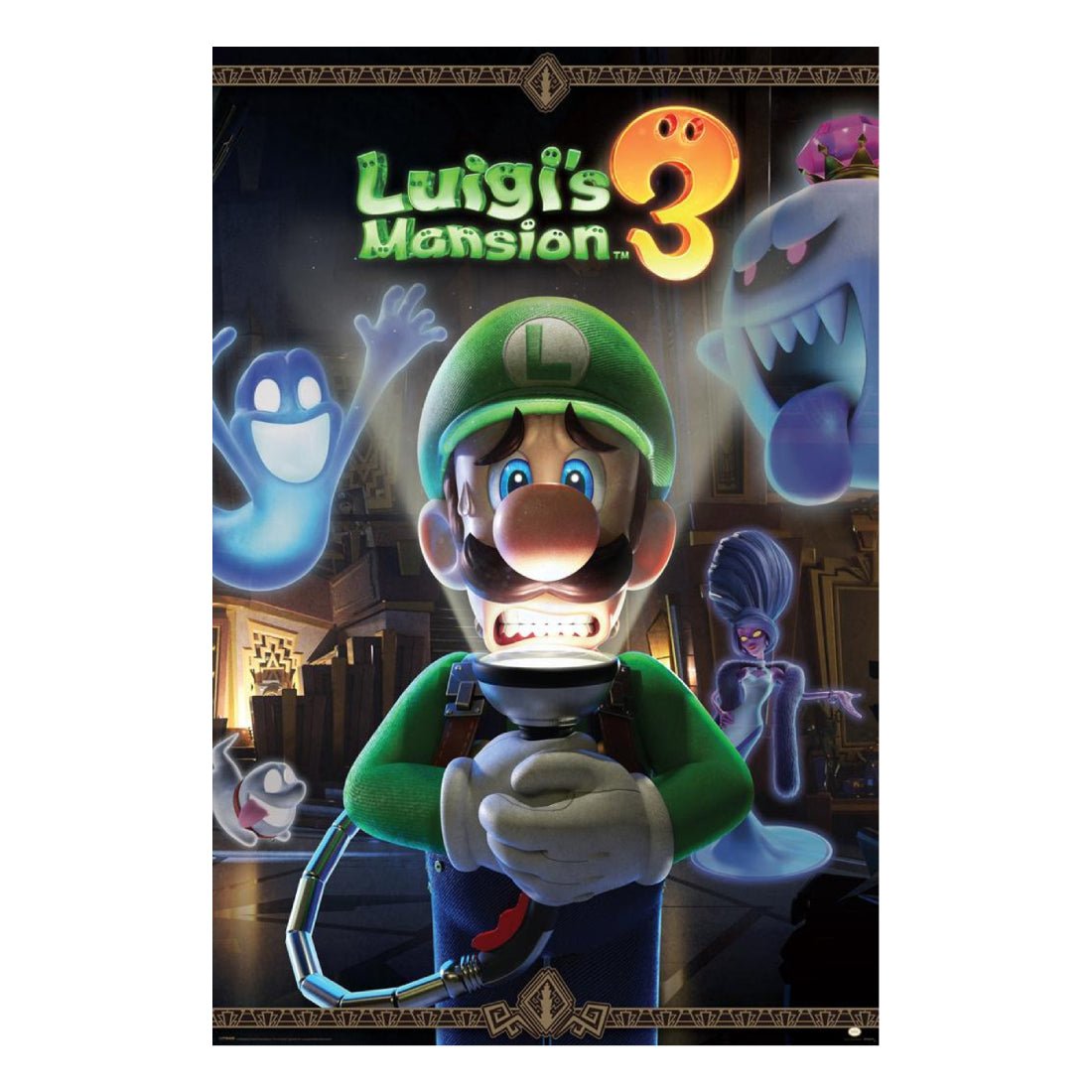Luigi's Mansion 3 - You're in for a Fright Maxi Poster - بوستر - Store 974 | ستور ٩٧٤