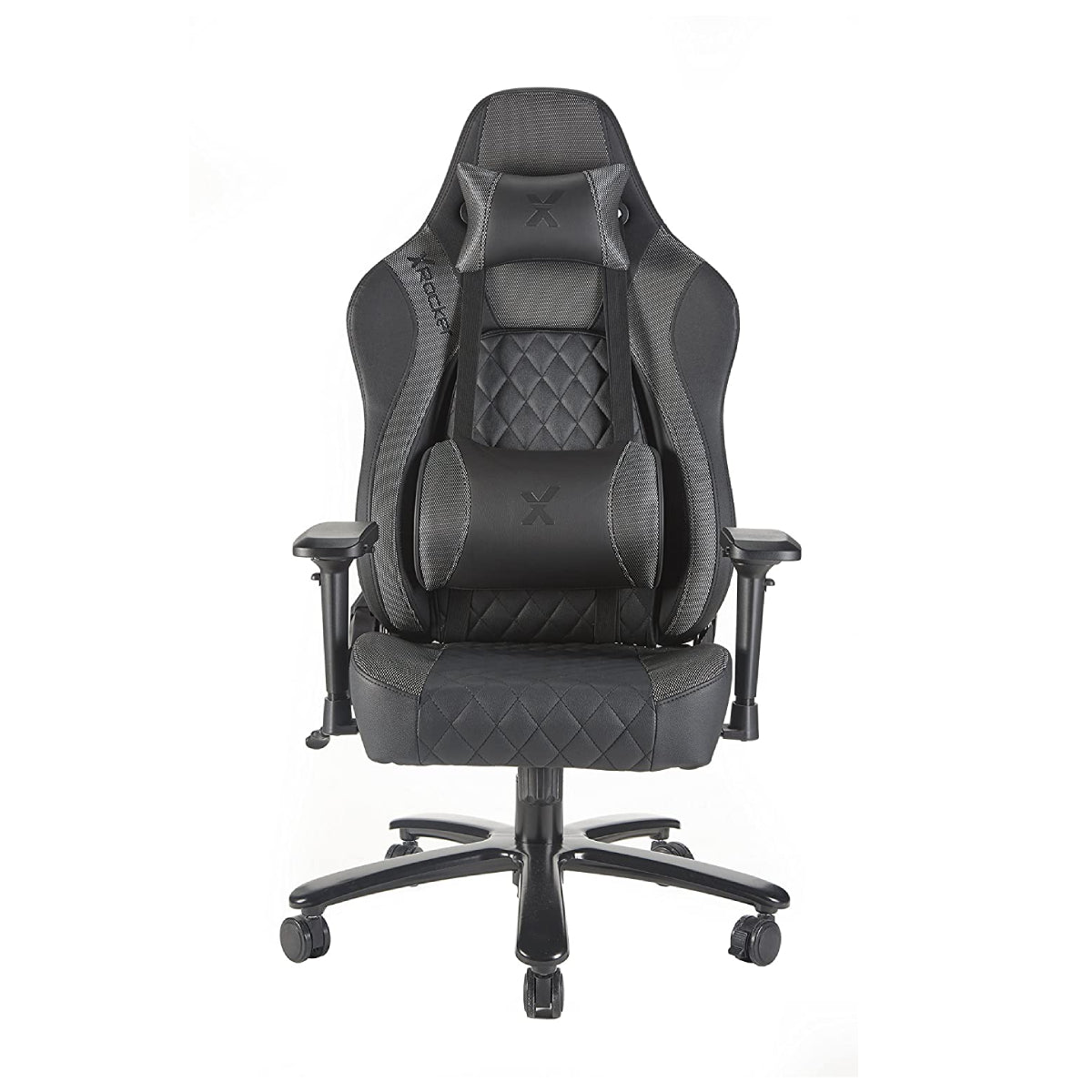 X-Rocker Delta XL Gaming Chair - Silver Lined - Store 974 | ستور ٩٧٤