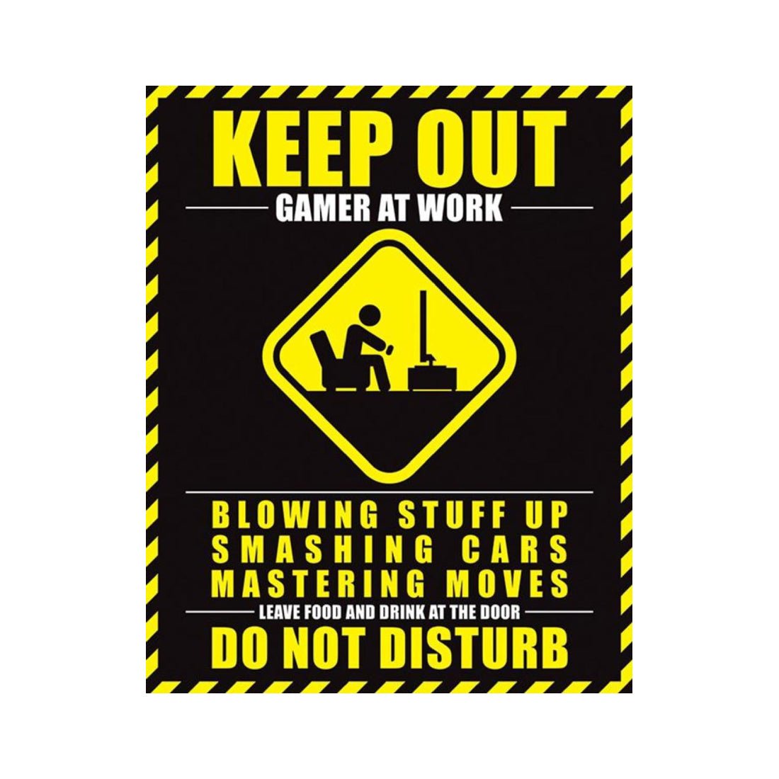 Do Not Disturb - Gamer at Work Mini Poster - بوستر - Store 974 | ستور ٩٧٤