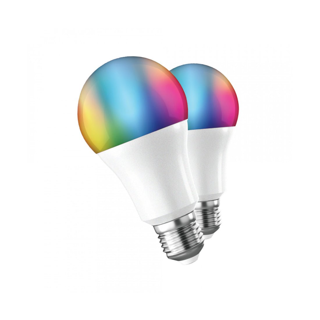 Muvit iO A60, E27 800lm, 9W, RGB+CCT Bulbs - Pack of 2 - إضاءة - Store 974 | ستور ٩٧٤
