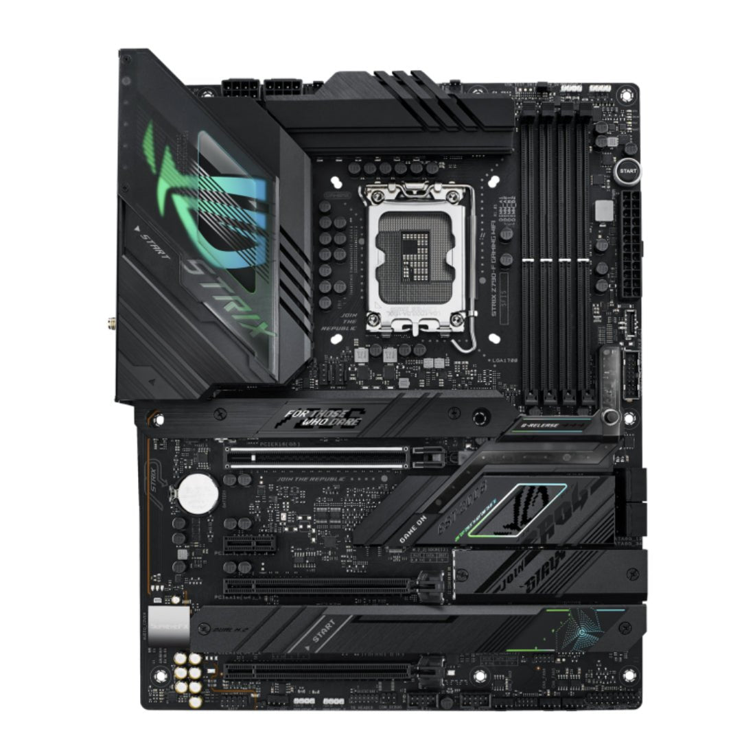 Asus ROG Strix Z790-F WIFI DDR5 LGA1700 Intel ATX Gaming Motherboard- اللوحة الأم - Store 974 | ستور ٩٧٤