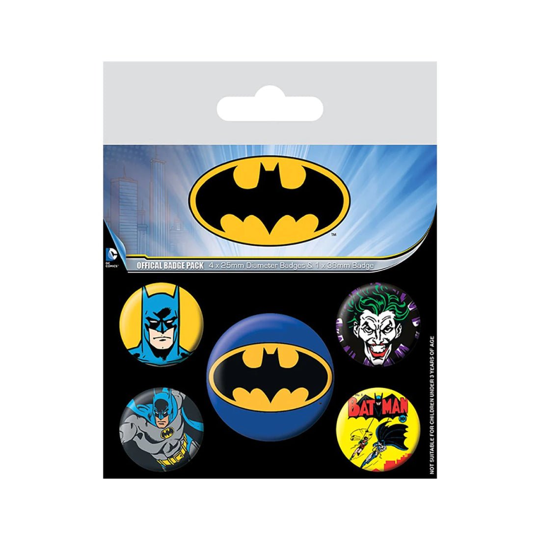 Batman Badge Pack - أكسسوار - Store 974 | ستور ٩٧٤