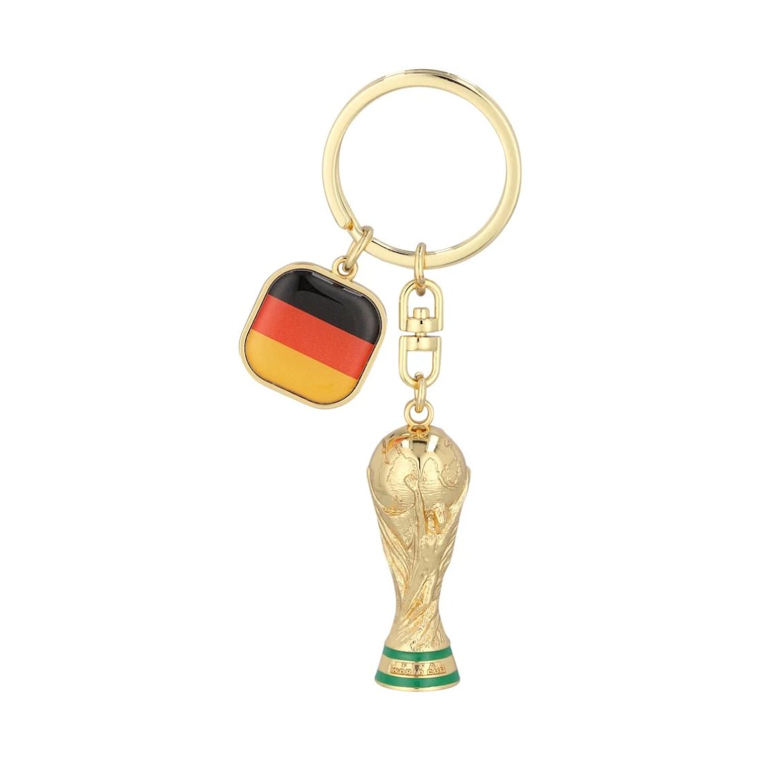 Qlive National Team FIFA World Cup Country Trophy Keychain - Germany - أكسسوار - Store 974 | ستور ٩٧٤