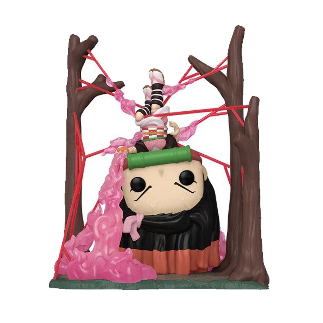 Funko Pop Deluxe! Animation: Demon Slayer - Nezuko in Web (GW)(Exc) #1418 - دمية - Store 974 | ستور ٩٧٤