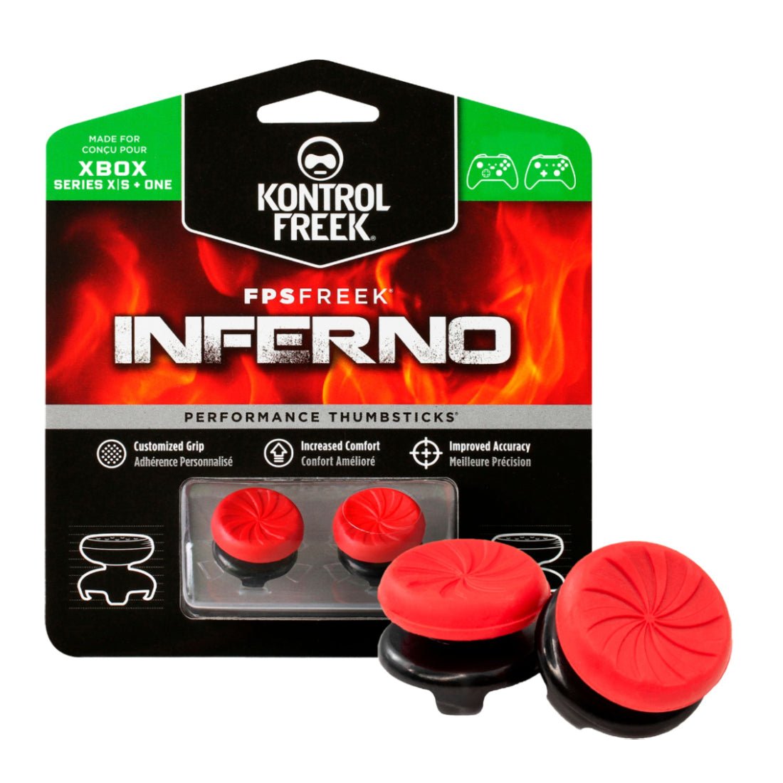KontrolFreek FPS Freek Inferno Thumbsticks for Xbox One & Series X/S - أكسسوار - Store 974 | ستور ٩٧٤