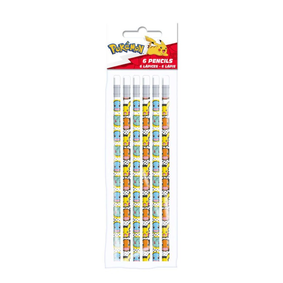 Pokémon Six Pencils Set - أقلام - Store 974 | ستور ٩٧٤