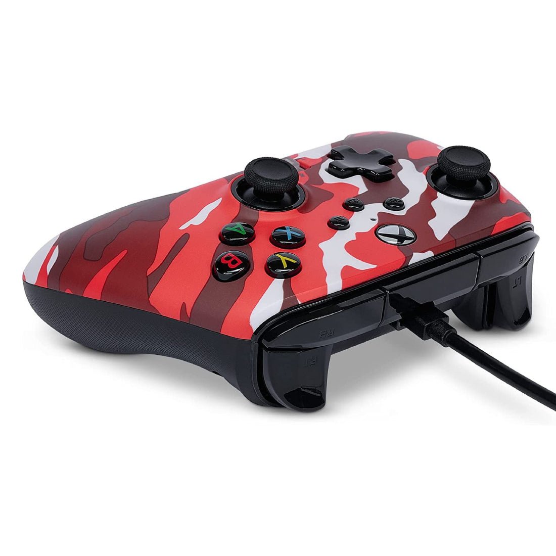 PowerA Enhanced Wired Controller Xbox Series X|S - Red Camo - جهاز تحكم - Store 974 | ستور ٩٧٤