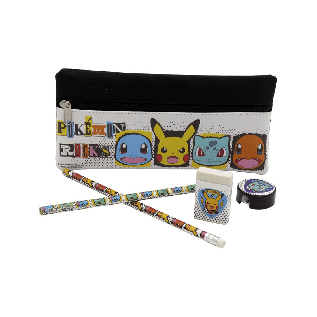 Pokémon Stationery Set With Pencil Case - أدوات مدرسية - Store 974 | ستور ٩٧٤