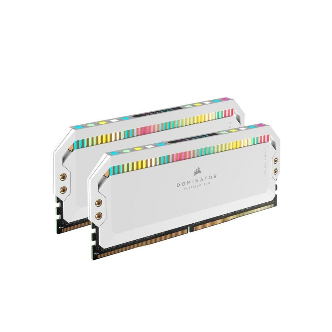 Corsair Dominator Platinum RGB 32GB (2x16GB) CL36 6200MHz C36 Memory - White - الذاكرة العشوائية - Store 974 | ستور ٩٧٤