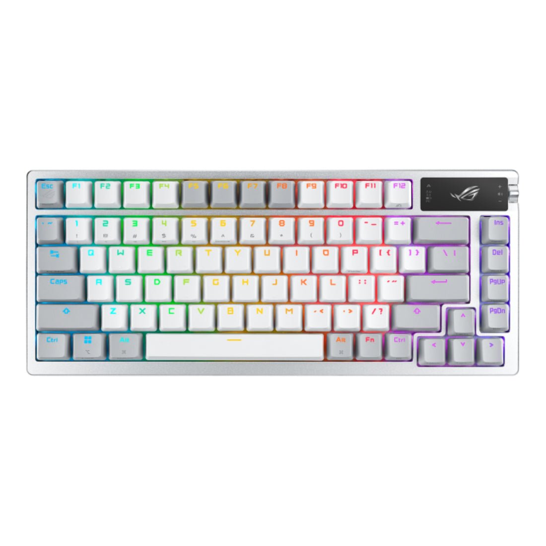 Asus ROG M701 Azoth 75% Wireless Gaming Keyboard - White - لوحة مفاتيح - Store 974 | ستور ٩٧٤