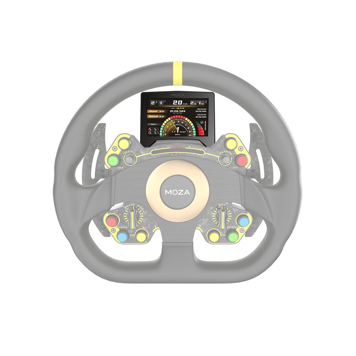 Moza RM High-Definition Digital Dashboard - لوحة محاكي سيارات - Store 974 | ستور ٩٧٤