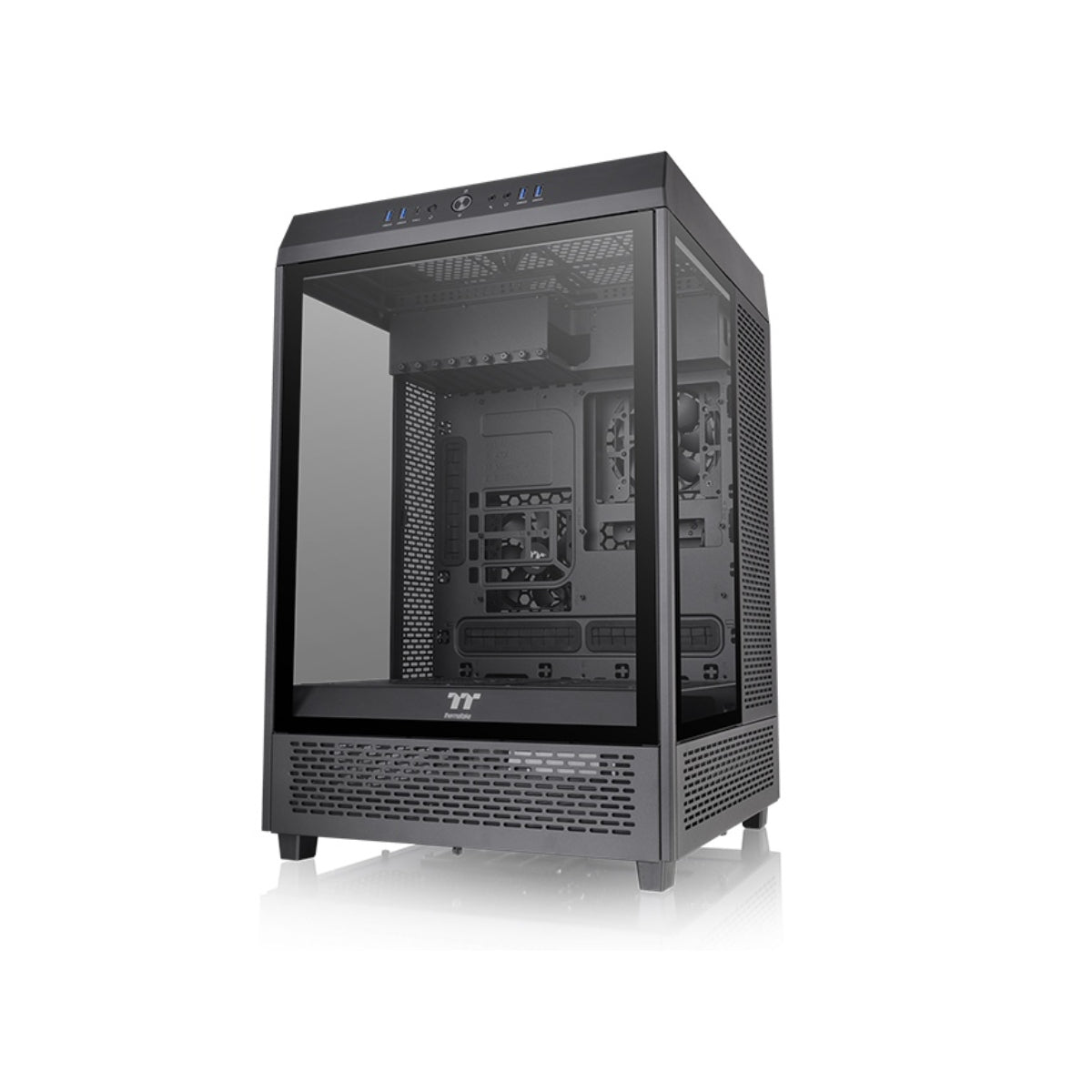 Thermaltake The Tower 500 Tempered Glass Mid Tower E-ATX Case - Black - صندوق Thermaltake The Tower 500 Tempered Glass Mid Tower E-ATX Case - Black - صندوق