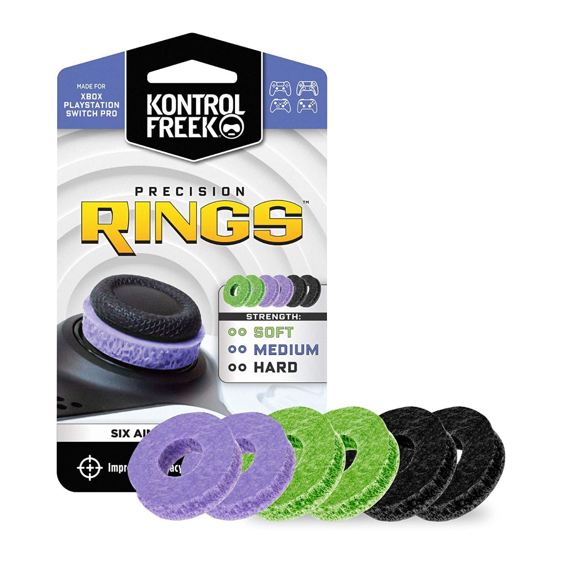 Kontrolfreek Precision Rings Mixed Pack - أكسسوار - Store 974 | ستور ٩٧٤