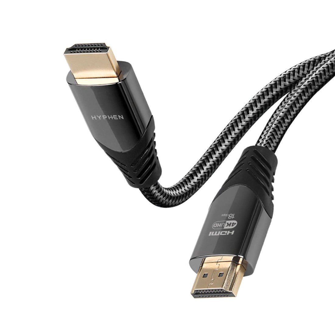 Hyphen ELITE 4K High Speed HDMI 2.0 Cable - 2m - كابل Hyphen ELITE 4K High Speed HDMI 2.0 Cable - 2m - كابل