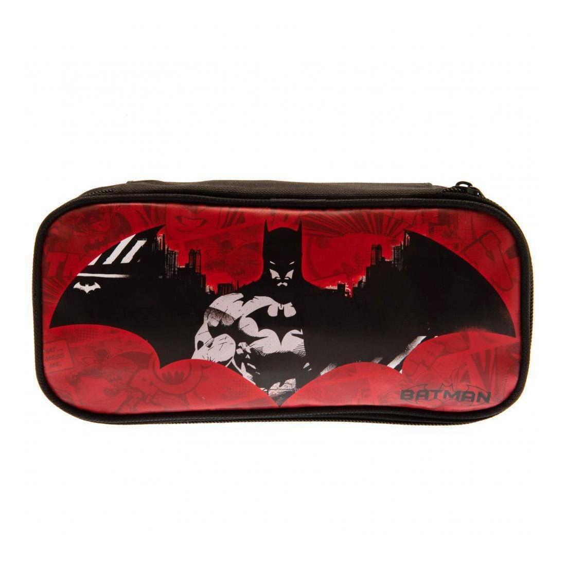 The Batman Red Pencil Case - مقلمة - Store 974 | ستور ٩٧٤