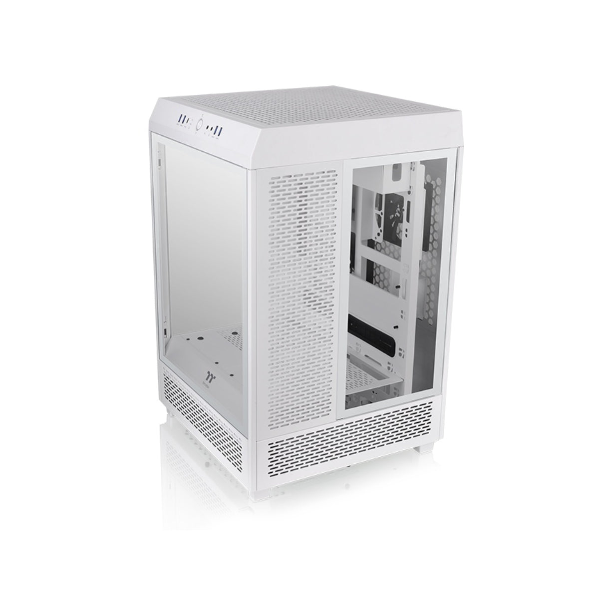 Thermaltake The Tower 500 Tempered Glass Mid Tower E-ATX Case - White - صندوق - Store 974 | ستور ٩٧٤