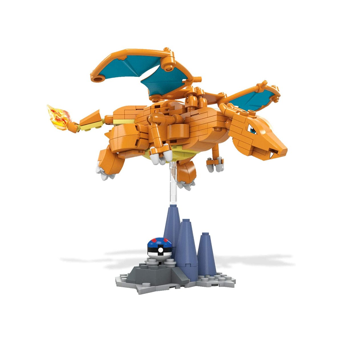 Mega Construx Pokemon Charizard Construction Set - بوكيمون Mega Construx Pokemon Charizard Construction Set - بوكيمون